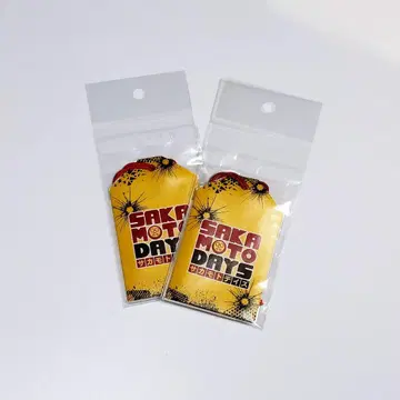 SAKAMOTODAYS 돈키호테 콜라보 아크릴 카드 부적 케이스