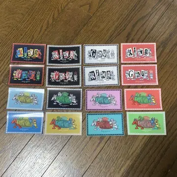올 프리 kingGnu 오리지널 스티커 편의점 한정판 16장 세트