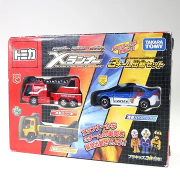 토미카 TOMICA X 러너 3팀 출동 세트 타카라토미