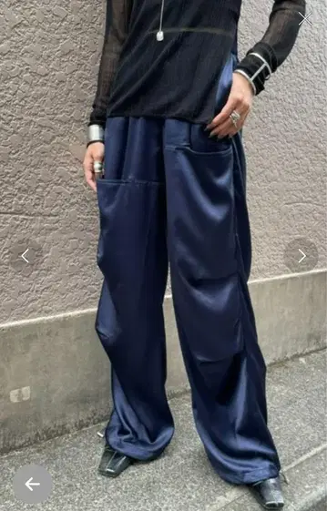 2WAY 새틴 카고 팬츠 AIC.