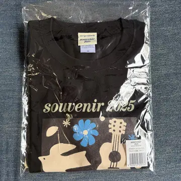 다케우치 마리야 souvenir 2025 블랙 T셔츠 M 투어
