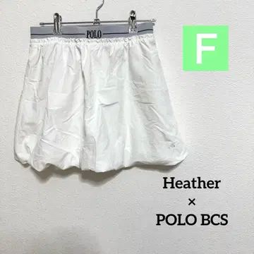 Heather POLO BCS 벌룬 미니 스커트