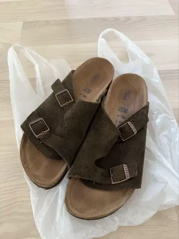 BIRKENSTOCK 취리히 38 모카 스웨이드