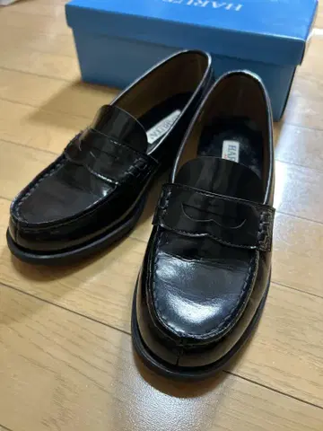 HARUTA 로퍼 블랙