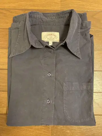 ARMANI JEANS 아르마니 청바지 긴팔 셔츠 다크 네이비