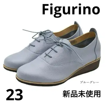 Figurino 피그리노 천연 가죽 레이스업 슈즈 일본제 발수