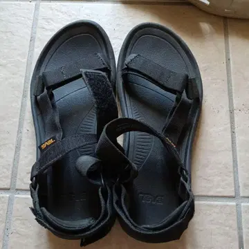 Teva 스포츠 샌들 블랙 9 US