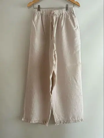 네스트로브 밑단 프릴 이지 팬츠