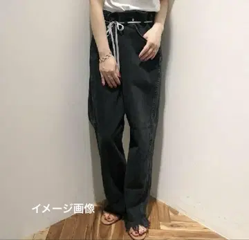 maison eureka 블랙 데님 S