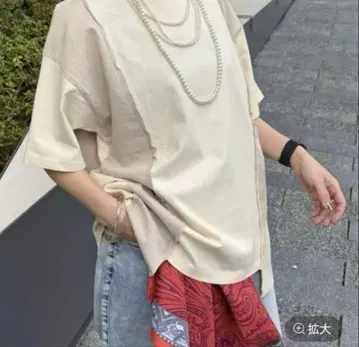 바야코 기획 리메이크 TEE [keep being you] 화이트