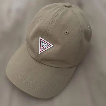 새상품급 guess 게스 캡 베이지 유니섹스
