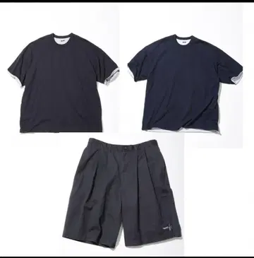 NAUTICA/노티카 하프 팬츠 티셔츠 3세트