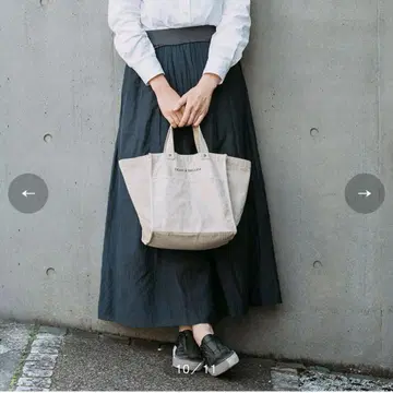 새상품급! 딘앤델루카 린넨 마켓 토트백 S 사이즈