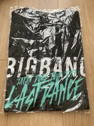 BIG BANG 라스트 댄스 티셔츠 S 사이즈