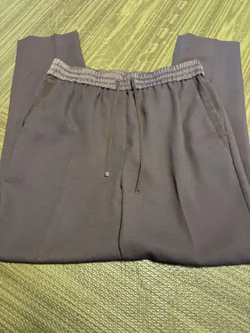 브라운 허리밴딩 팬츠 M 사이즈