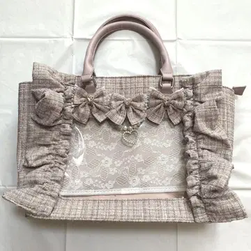 앙크루즈 확정 팬서비스 마법의 주문 Bag 빅 사이즈 핑크