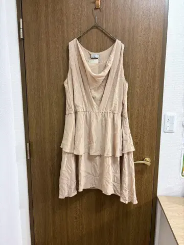 pyrus 파이루스 런던 빔즈 베이지 원피스 S 사이즈