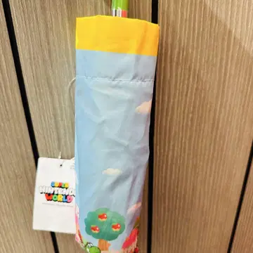 유니버셜 슈퍼 마리오 우천 겸용 접이식 우산 UV 차단