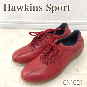 Hawkins sport 호킨스 가죽 신발 스니커즈 레드