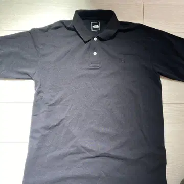 노스페이스 블랙 피케 셔츠 M