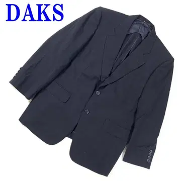 DAKS 덕스 스트라이프 테일러드 자켓 네이비 94AB4 C1262
