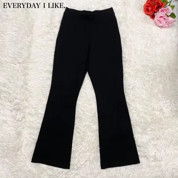 EVERYDAY I LIKE. Director 팬츠 플레어 블랙