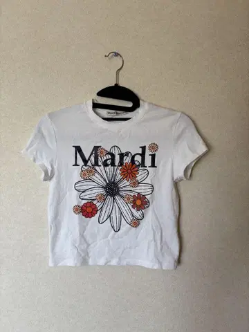 Mardi Mercrea 꽃무늬 프린트 티셔츠