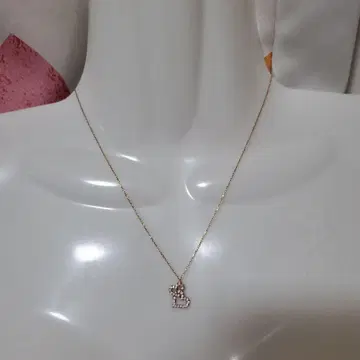 K10 하트 탑 목걸이