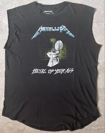 METALLICA 리메이크 T 구제 의류