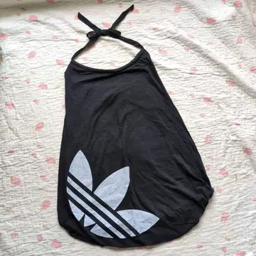 새상품 아디다스 오리지널 홀터넥 튜닉 원피스