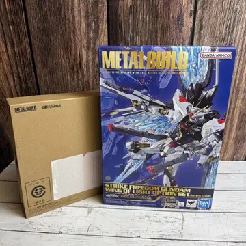새상품 METALBUILD 스트라이크 프리덤 건담 빛의 날개 옵션 세트