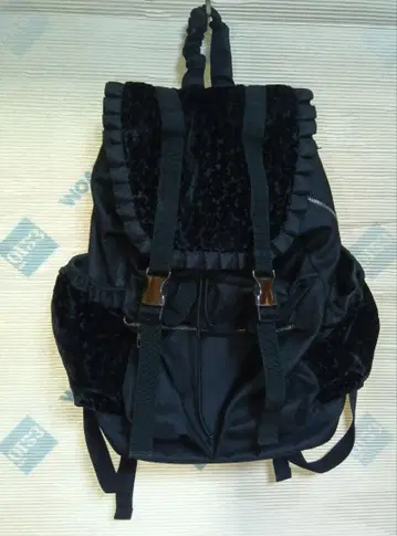 메리 제니 백팩 블랙 38.5cm