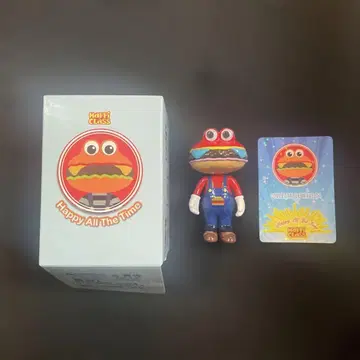 버거군 마리오 모티브 햄버거
