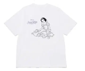 새상품 정가 15400엔 시퀄 SEQUEL 백설공주 티셔츠 SIZE L