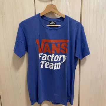 VANS Factory Team 스타카리 티셔츠 L 사이즈 파랑