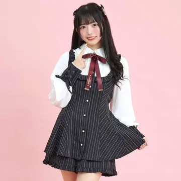 시크릿허니 소매 레이스 셋업