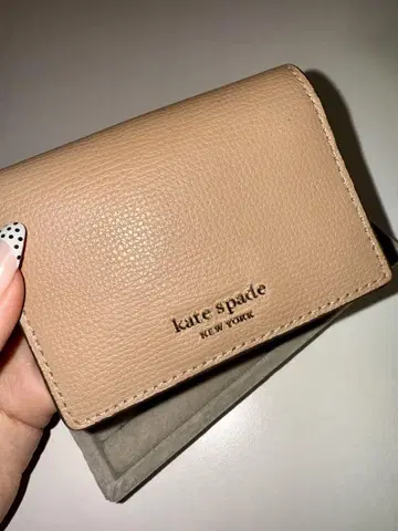 kate spade 베이지 카드 케이스