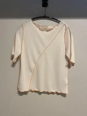 ADAM ET ROPE 시어 컬러 메로우 Tee