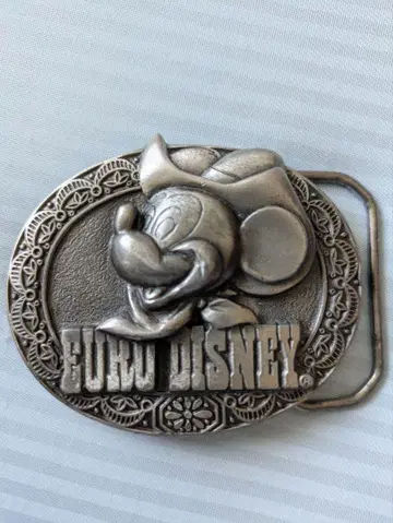 EURO DISNEY 미키마우스 벨트 버클