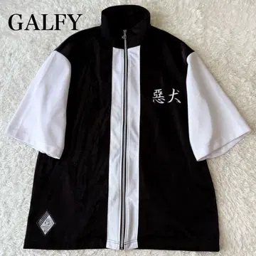 가루피 빅 로고 자수 패치 후드티 저리 F 치안 악화 추진계
