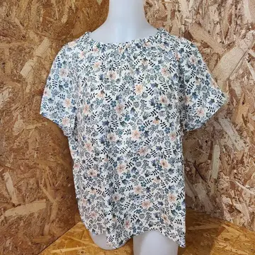 J.Sloane 리버티 Edenham 린넨 블라우스