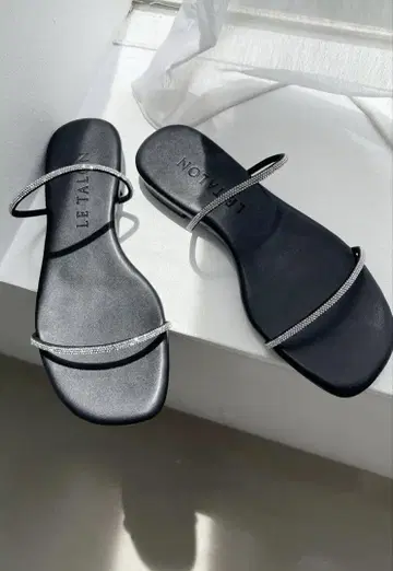 르탈론 비쥬 플랫 샌들 SS 사이즈 21.5 22cm 새상품급