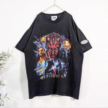 STAR WARS 스타 워즈 에피소드 1 빈티지 티셔츠 L