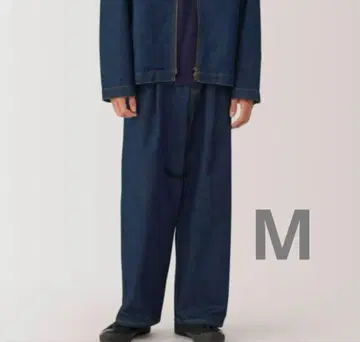 무인양품 화지 혼방 데님 팬츠 2024 AW