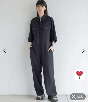 [ yuw ] 점프수트 SS 올인원 살로펫 커버올