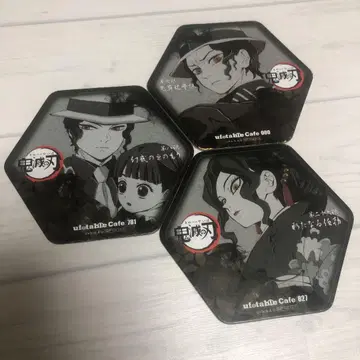 귀멸의 칼날 ufotable cafe 키부츠지 무잔 여자 무잔 코스터