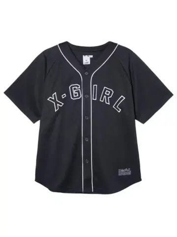베이스볼 셔츠 X-girl 엑스걸 상의 2024