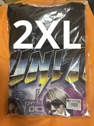 B'z UNITE #02 맥시멈 더 호르몬 티셔츠 2XL 사이즈