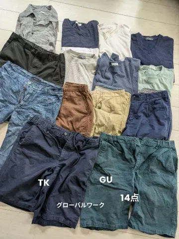 남성용 의류 묶음 판매 여름옷