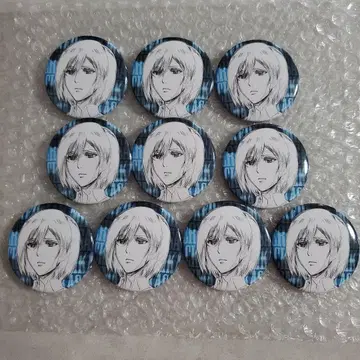 진격의 거인 WIT STUDIO 미카사 캔뱃지 10개 Key:prime